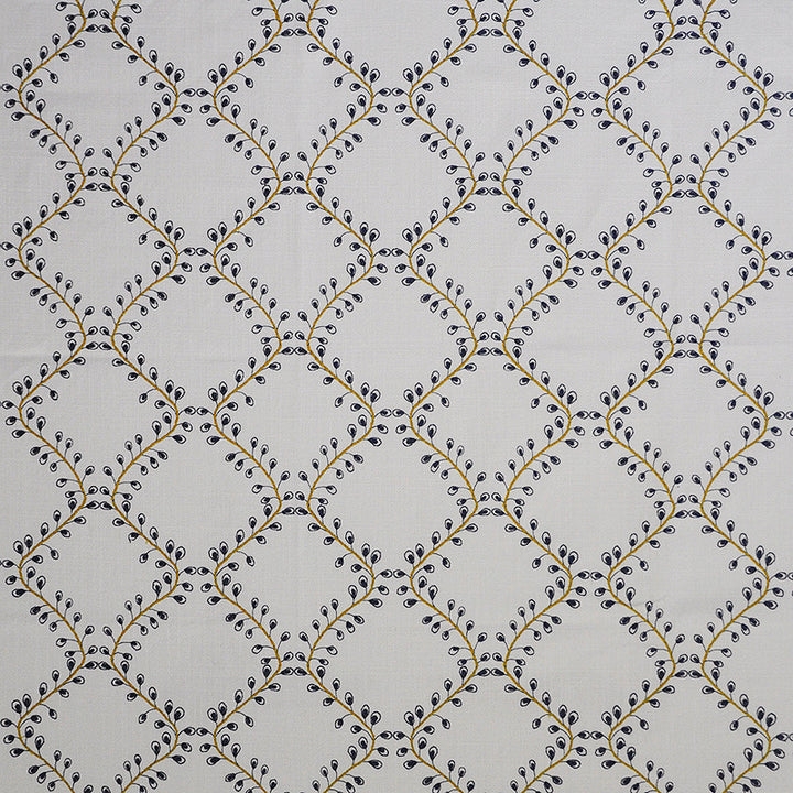 Podcast # 109 Delft by Maxwell Fabric COLOR THEORY-VOL.II TRUE BLUE 25% COTTON/25% LINEN
25% VISCOSE/25% POLY - INDIA See sample </p><p>Repeat: Horizontal: 7.7" and Vertical: 6.1" 56.1" - Fabric Carolina -
