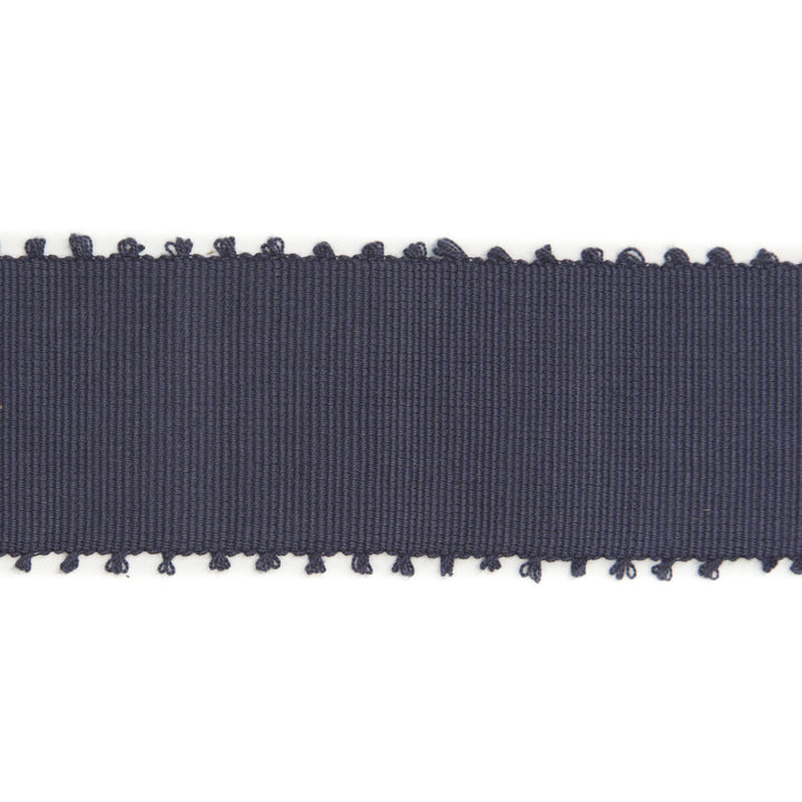 Samba Braid Indigo by Baker Lifestyle Trim CARNIVAL COTTON - 100% India Horizontal: and Vertical: 1.97 - Fabric Carolina -