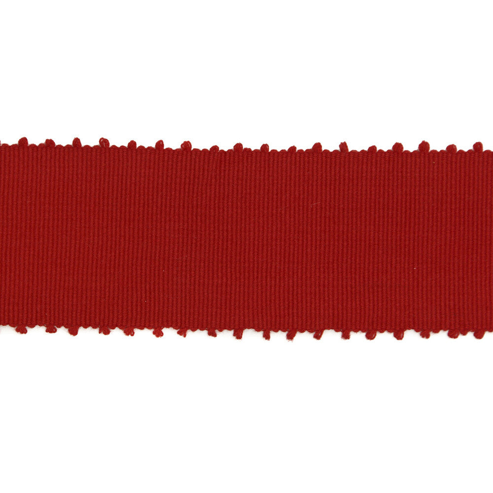Samba Braid Red by Baker Lifestyle Trim CARNIVAL COTTON - 100% India - Horizontal: - and Vertical: - 1.97 - Fabric Carolina -