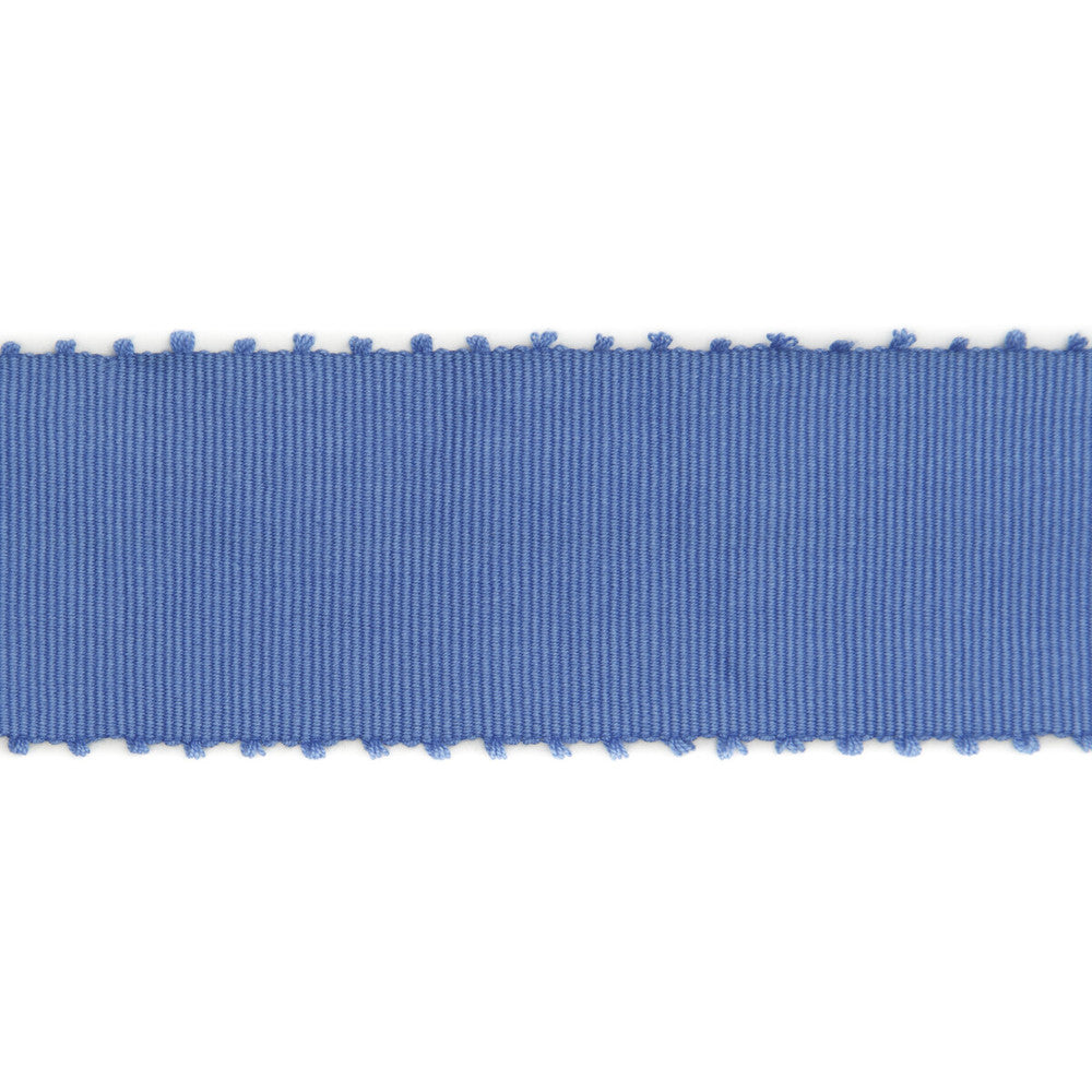 Samba Braid Blue by Baker Lifestyle Trim CARNIVAL COTTON - 100% India Horizontal: and Vertical: 1.97 - Fabric Carolina -