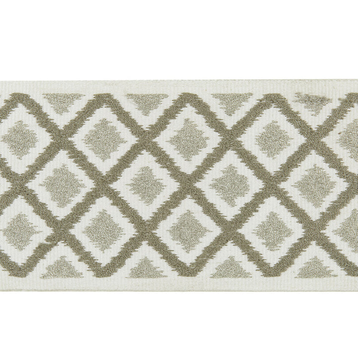 Carnival Braid Stone by Baker Lifestyle Trim CARNIVAL COTTON - 71%;VISCOSE - 29% India - Horizontal: - and Vertical: - 3.152 - Fabric Carolina -