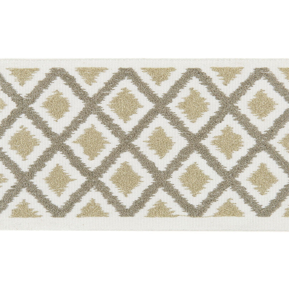 Carnival Braid Cashew by Baker Lifestyle Trim CARNIVAL COTTON - 71%;VISCOSE - 29% India - Horizontal: - and Vertical: - 3.152 - Fabric Carolina -