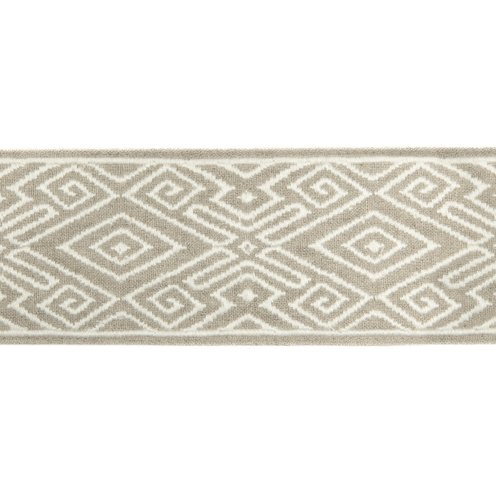 Elvira Braid Stone by Baker Lifestyle Trim Baker Lifestyle Trim Elvira Braid StoneTrim HOMES & GARDENS III LINEN - 91%;POLYESTER - 9% India </p><p>Repeat: H: , V: 3.152 - Fabric Carolina -