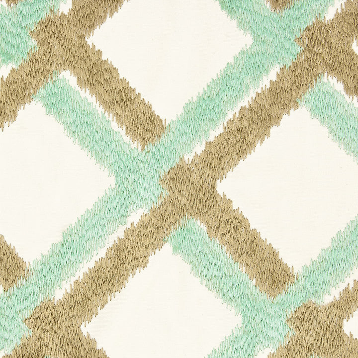 Pulaski 3 Seaspray by Marcus William Fabric MARCUS WILLIAM STEP OUT 100%COT %BEMB INDIA </p><p>Repeat: 6.125 51.75 in - Fabric Carolina -