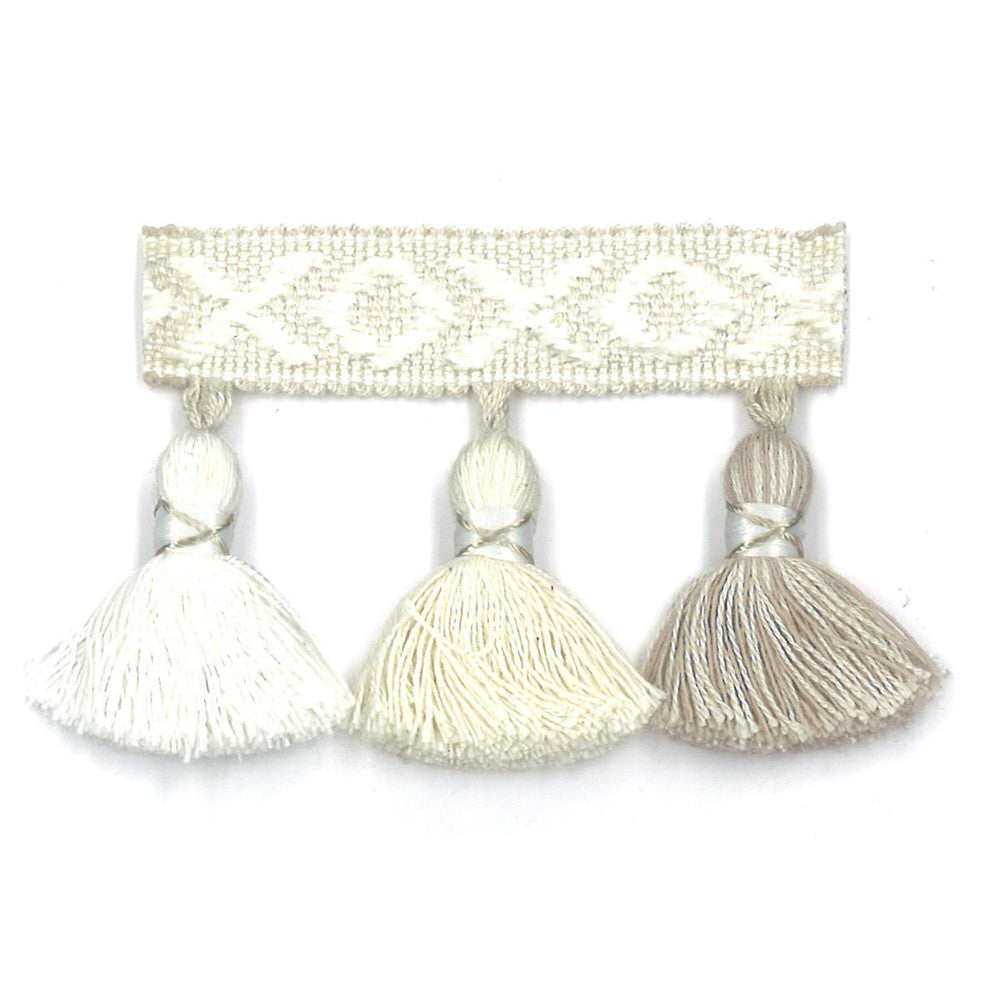 Purcell 1 Ecru by Stout Trim Stout Trim Purcell 1 EcruTrim TREND ALERT TRIM CHINA </p><p>Repeat: H: 3.500, V: 0.000 2.25 in - Fabric Carolina -
