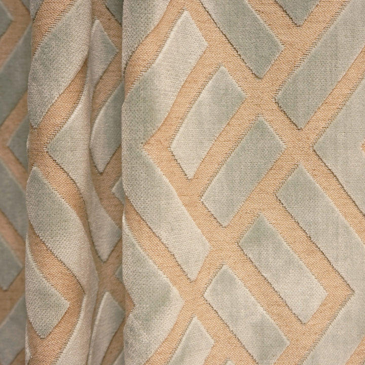 PUZZLE 63SJ101 by JF Fabric JF Studio 63% Viscose, 24% Polyester, 8% Linen, 5% Cotton Belgium Horizontal: 6.875 and Vertical: 9 54 - Fabric Carolina -
