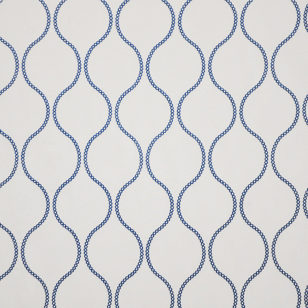Pearl Strand # 612 Sailor by Maxwell Fabric COLOR THEORY-VOL.IV BLUE CRUSH 85% RAYON 15% POLYESTER
None INDIA </p><p>Repeat: Horizontal: H-5 and Vertical: V-7.75 54"EMB.51" - Fabric Carolina -