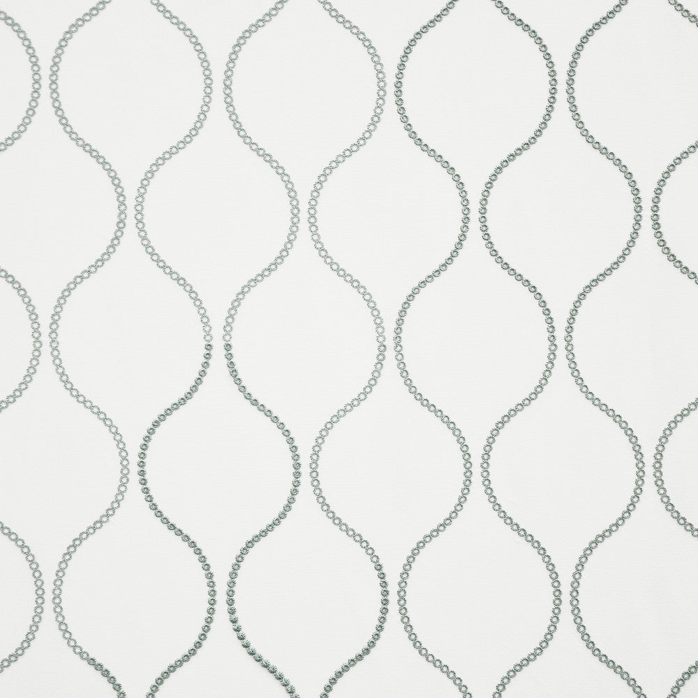 Pearl Strand # 631 Spa by Maxwell Fabric COLOR THEORY-VOL.IV BLUE CRUSH 85% RAYON/15% POLYESTER
None INDIA See sample </p><p>Repeat: Horizontal: 5" and Vertical: 7.75" 54"EMB.51" - Fabric Carolina -