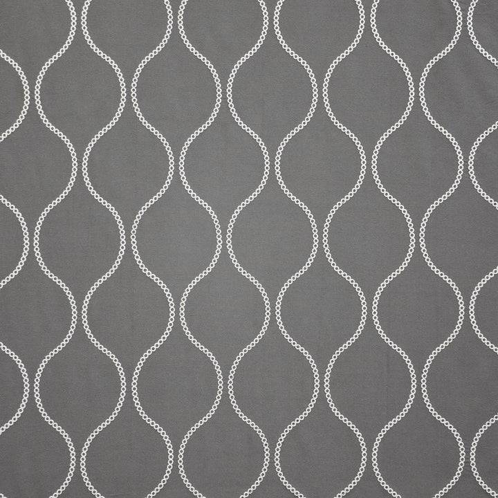 Pearl Strand # 844 Gabbro by Maxwell Fabric COLOR THEORY-VOL.IV MOONSTONE 85% RAYON/15% POLYESTER NONE INDIA V-7.75"H-5" 54"EMB.51" - Fabric Carolina -