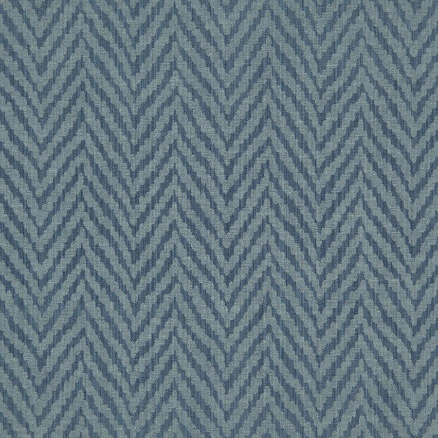 Pyrenees # 608 Ocean by Maxwell Fabric COLOR THEORY-VOL.IV BLUE CRUSH 66% COTTON/34% POLYESTER INDIA V-6.9"H-3.4" 54.25" - Fabric Carolina -