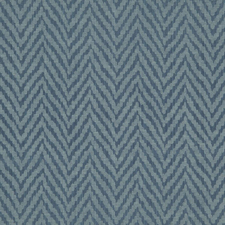 Pyrenees # 608 Ocean by Maxwell Fabric COLOR THEORY-VOL.IV BLUE CRUSH 66% COTTON/34% POLYESTER INDIA V-6.9"H-3.4" 54.25" - Fabric Carolina -