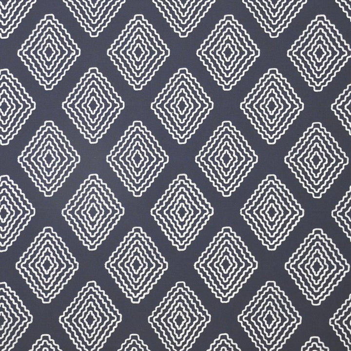 Pollux # 822 Night Sky by Maxwell Fabric COLOR WAVES-RIVIERA 60% POLYESTER/30% COTTON 10% LINEN INDIA V-7.7"H-6.4" 54"EMB.50" - Fabric Carolina -