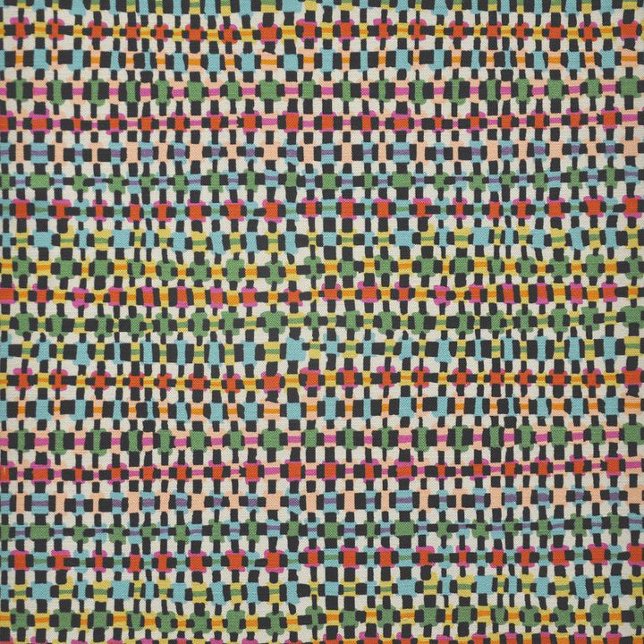 Pop Rocks # 430 Tropics by Maxwell Fabric COLOR WAVES-NEAPOLITAN 100% COTTON INDIA V&H-9" 55.5" - Fabric Carolina -