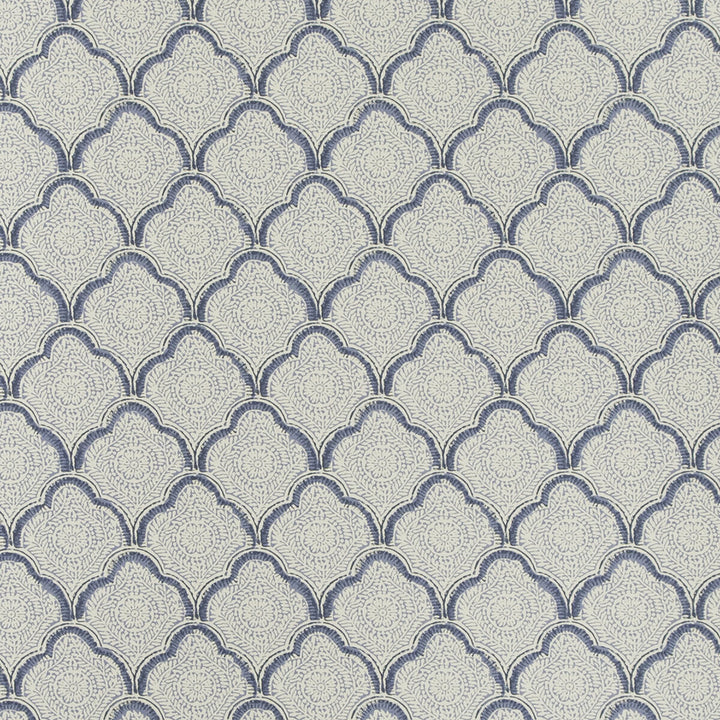Kashmira Indigo by Baker Lifestyle Wallcovering ECHO HEIRLOOM INDIA PAPER - 100% United Kingdom - Horizontal: - and Vertical: 4.0976 20.488 - Fabric Carolina -