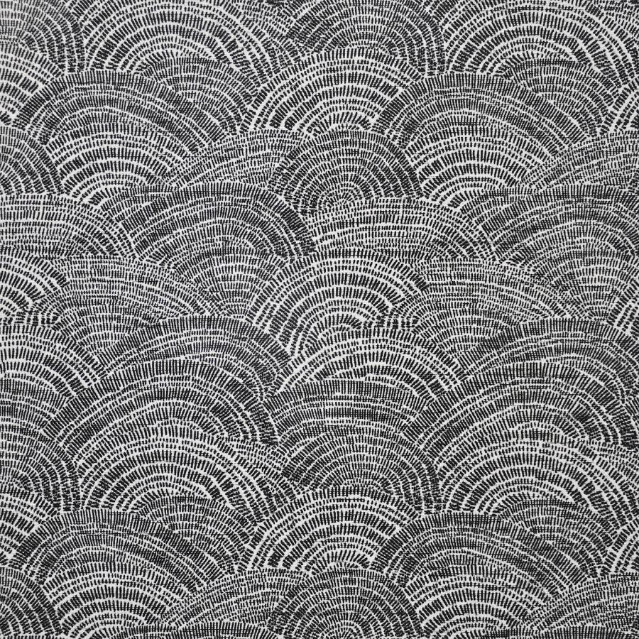 Pepperland # 132 Tuxedo by Maxwell Designer Fabric Upholstery Palettes-Fossil 52% POLYESTER/34% RAYON 14% RECYCLED COTTON USA V-18"H-14.3" 57.75" - Swanky Fabrics -