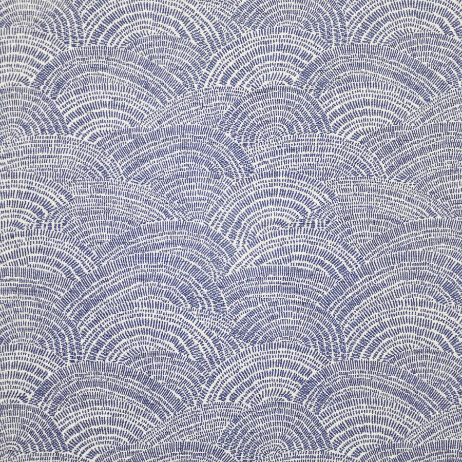 Pepperland # 212 Sapphire by Maxwell Fabric Upholstery Palettes-Laguna 52% POLYESTER/34% RAYON 14% RECYCLED COTTON USA V-18"H-14.3" 57.75" - Fabric Carolina -