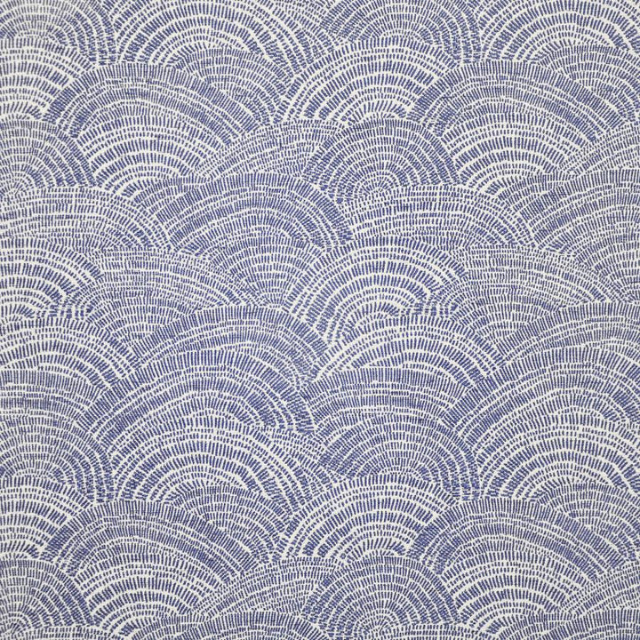 Pepperland # 212 Sapphire by Maxwell Fabric Upholstery Palettes-Laguna 52% POLYESTER/34% RAYON 14% RECYCLED COTTON USA V-18"H-14.3" 57.75" - Fabric Carolina -