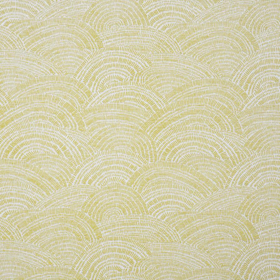 Pepperland # 407 Citrine by Maxwell Designer Fabric Upholstery Palettes-Mimosa 52% POLYESTER/34% RAYON 14% RECYCLED COTTON USA V-18"H-14.3" 57.75" - Swanky Fabrics -