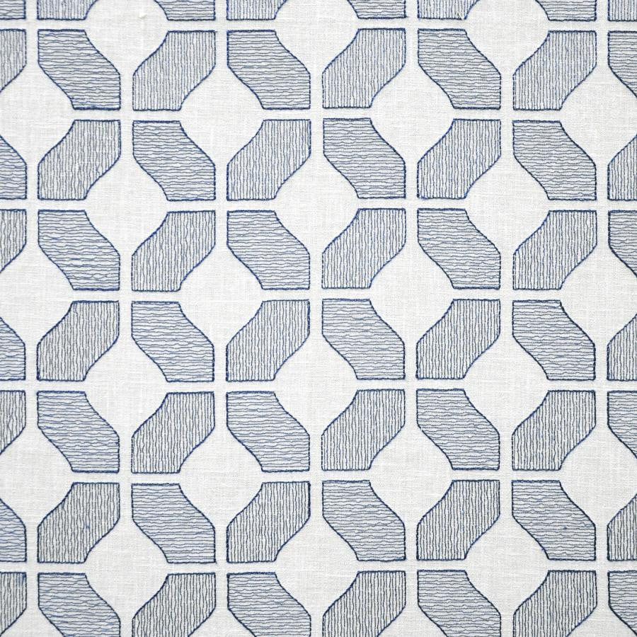 Parenthesis # 330 Turkish Tile by Maxwell Fabric Color Theory-Vol.V Sorbet 50% COTTON/25% RAYON 20% POLYESTER/5% LINEN INDIA V-3.75"H-4" 54"EMB.52" - Fabric Carolina -