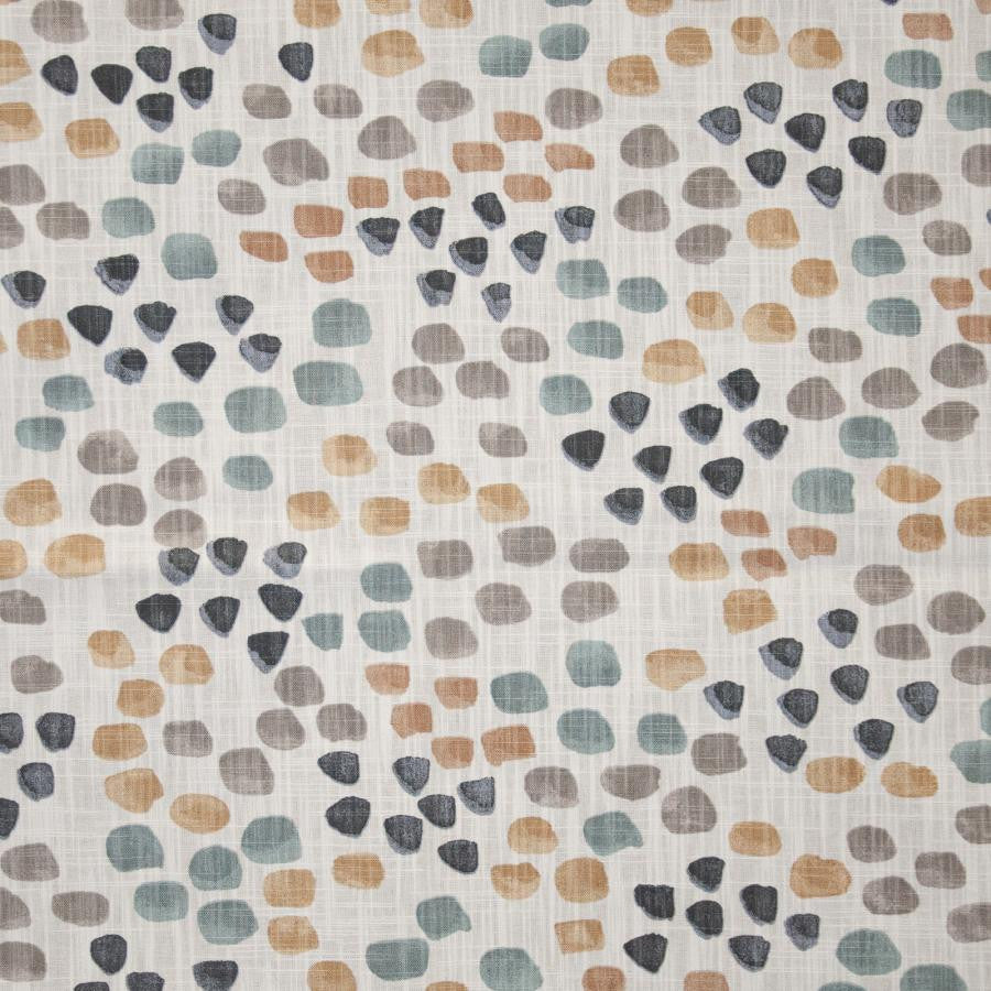 Piave # 313 Butterscotch by Maxwell Fabric 100% COTTON PAKISTAN V-25.25"H-27" 54" - Fabric Carolina -