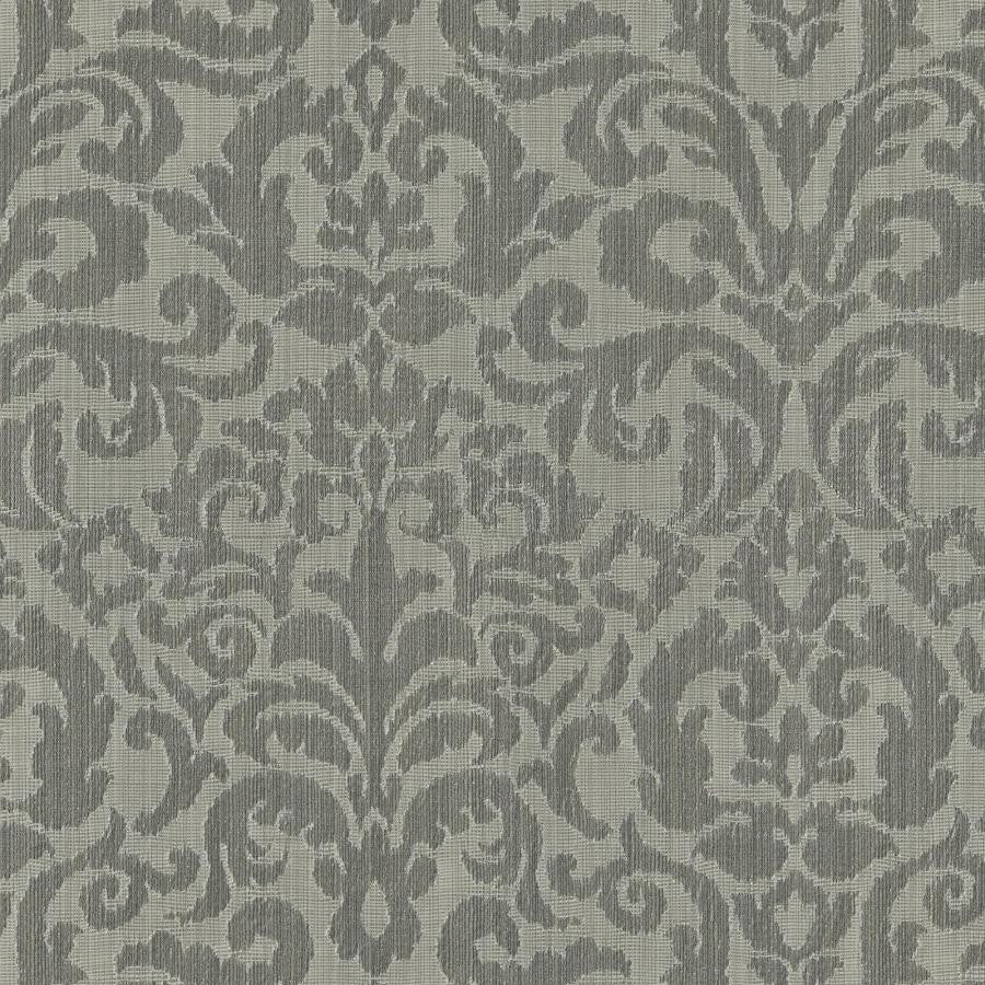 Percy # 917 Grey by Maxwell Fabric Regency 100% POLYESTER INDIA V - 15" H - 13.7" 54.7" - Fabric Carolina -