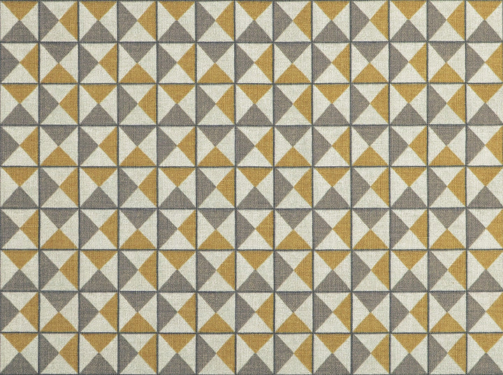 Pyramids 81 Golden by Covington Fabric 100% COTTON Pakistan 50000 Horizontal: 3 and Vertical: 3 54 - Fabric Carolina -