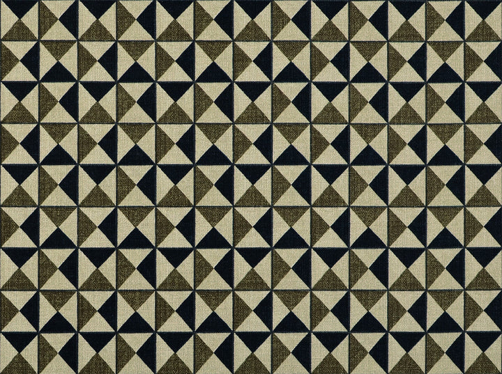 Pyramids 912 Kohl by Covington Fabric 100% COTTON Pakistan 50000 Horizontal: 3 and Vertical: 3 54 - Fabric Carolina -