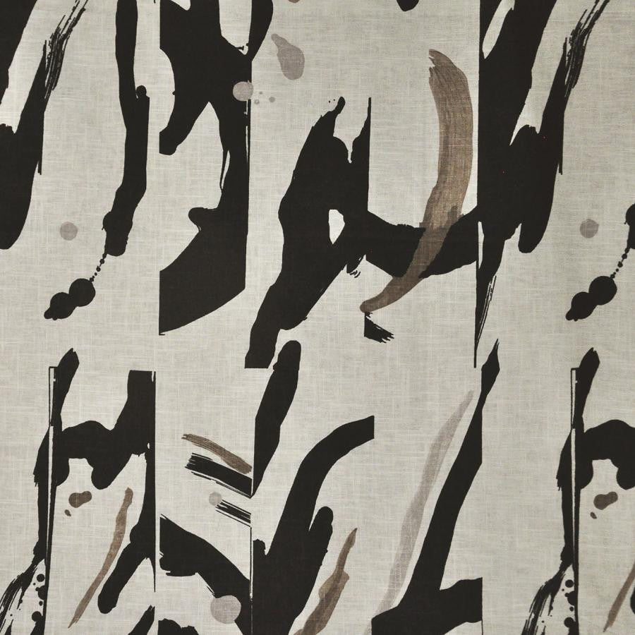 Painterly # 204 Stucco by Maxwell Fabric Define 50% COTTON/50% LINEN TURKEY V-35"H-27" 54" - Fabric Carolina -