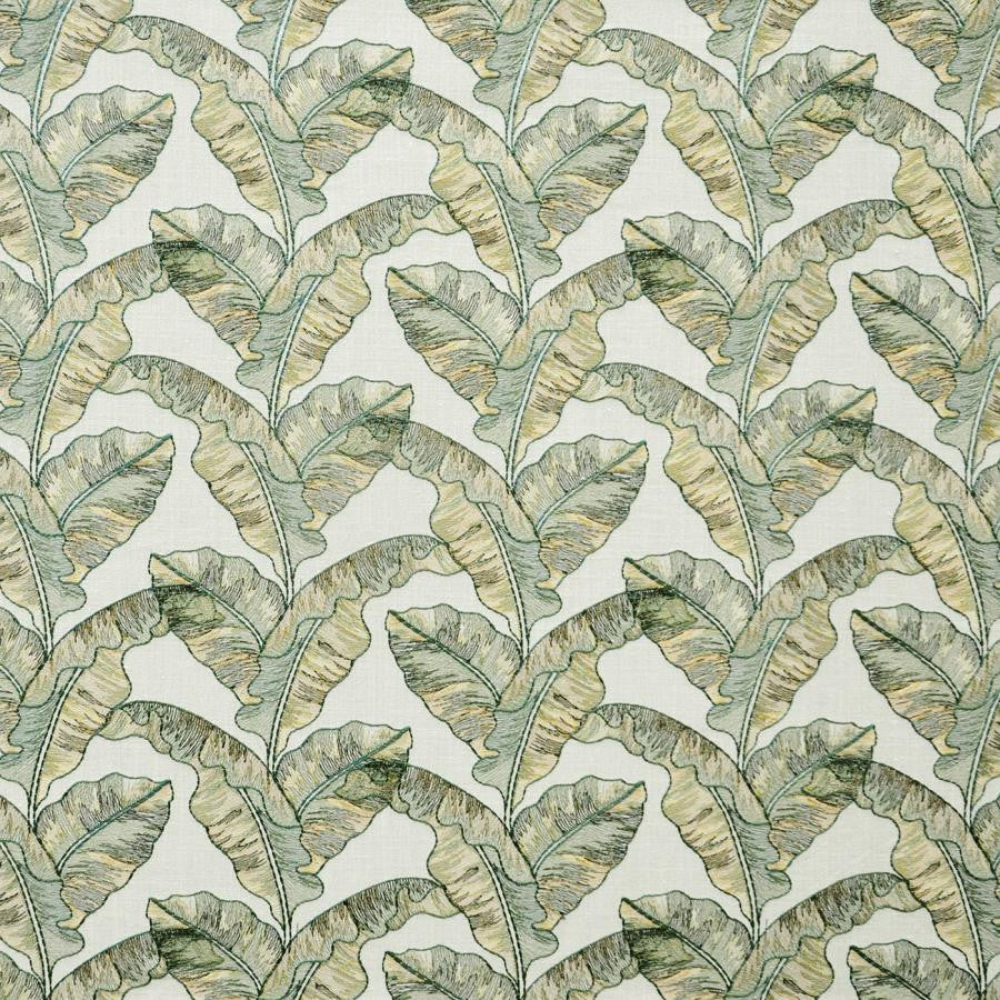 Palm Grove # 621 Amazon** by Maxwell Fabric Color Theory-Vol.Vi Eden 75% POLYESTER/25% LINEN INDIA V-8.8"H-13.25" 54" - Fabric Carolina -