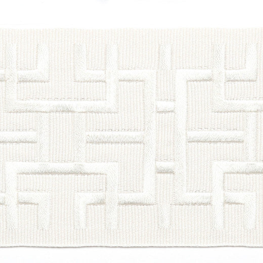 Paesana - Snowflake by Europatex Fabric Tapes Galore 100% Polyester China See Sample Horizontal: N/A and Vertical: N/A 3.00 inches  - Fabric Carolina -