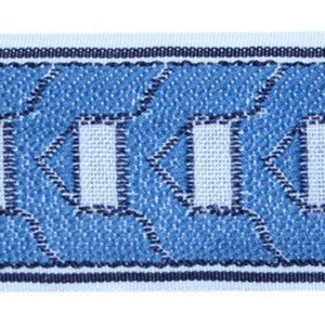 Pantheon Cobalt by Europatex Fabric