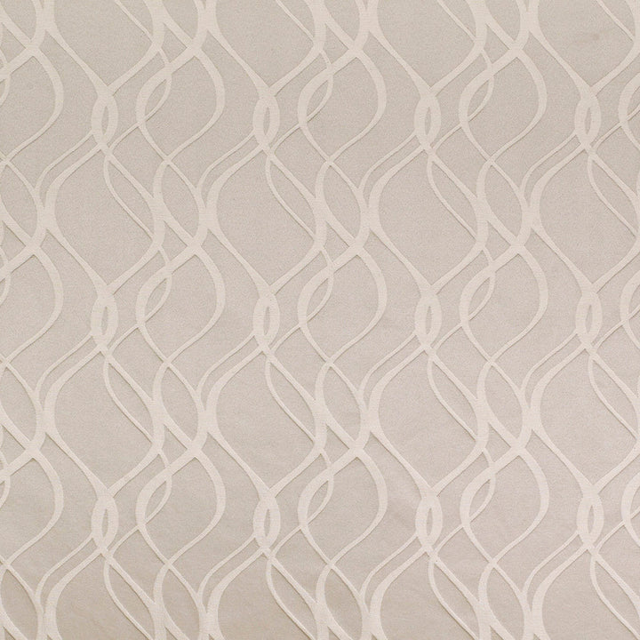 Parade Ribbon Silver by Europatex Fabric Gramercy & Parade 60% Cotton, 40% Polyester 7.13" H, 8.88" V 54.00 inches - Fabric Carolina -