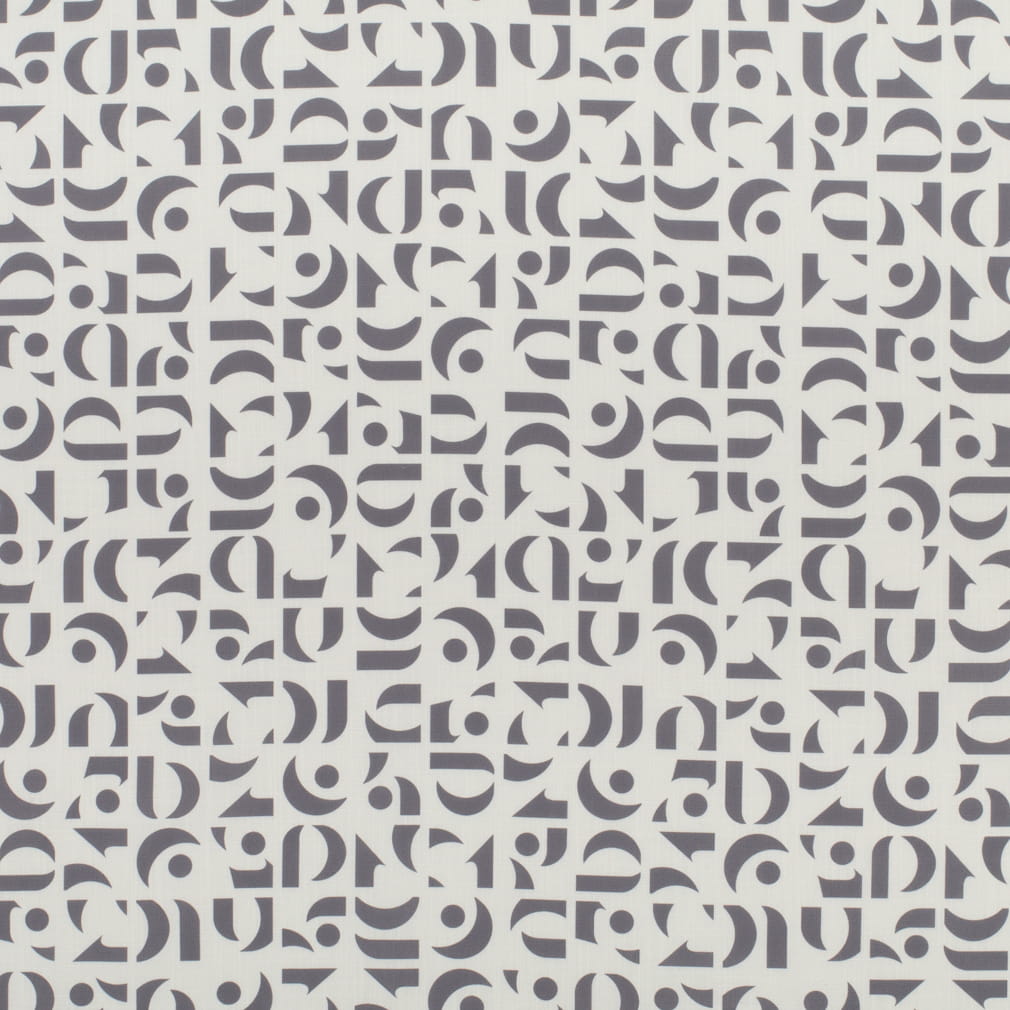 Parker Grey A1161-03 by 29 Park Designer Fabric