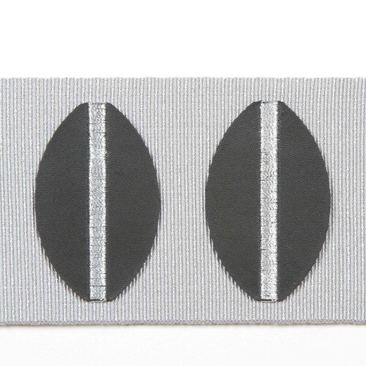 Paros - Silver by Europatex Fabric Kos & Paros 55% Faux Leather / 22% Fibranne / 12% Metallic yarn / 10% Rayon / 1% Polyester China See Sample Horizontal: N/A and Vertical: N/A 3.00 inches  - Fabric Carolina -