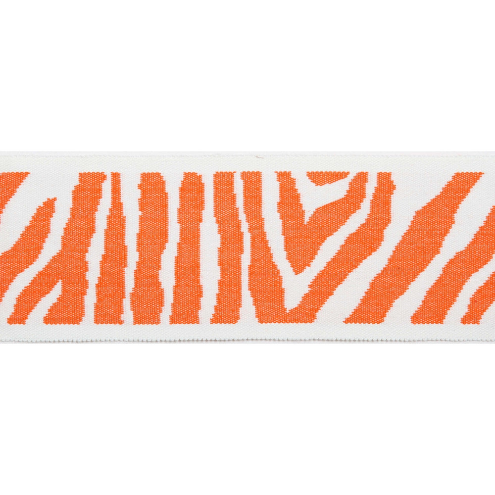 Pergola Zebra Tape Coral by Europatex Fabric Pergola 100% Solution Dyed Acrylic 3.25 inches - Fabric Carolina -