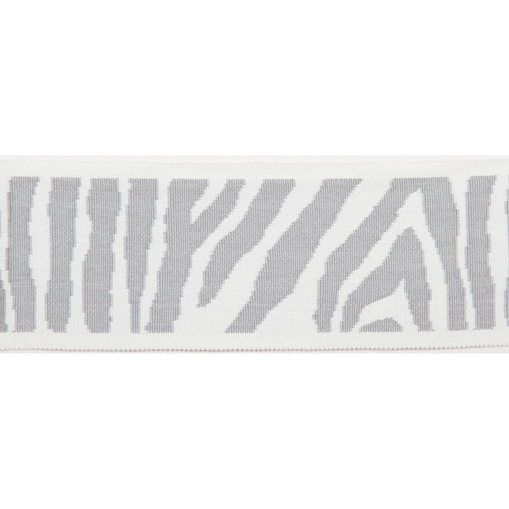 Pergola Zebra Tape Gray by Europatex Fabric Pergola 100% Solution Dyed Acrylic 3.25 inches - Fabric Carolina -