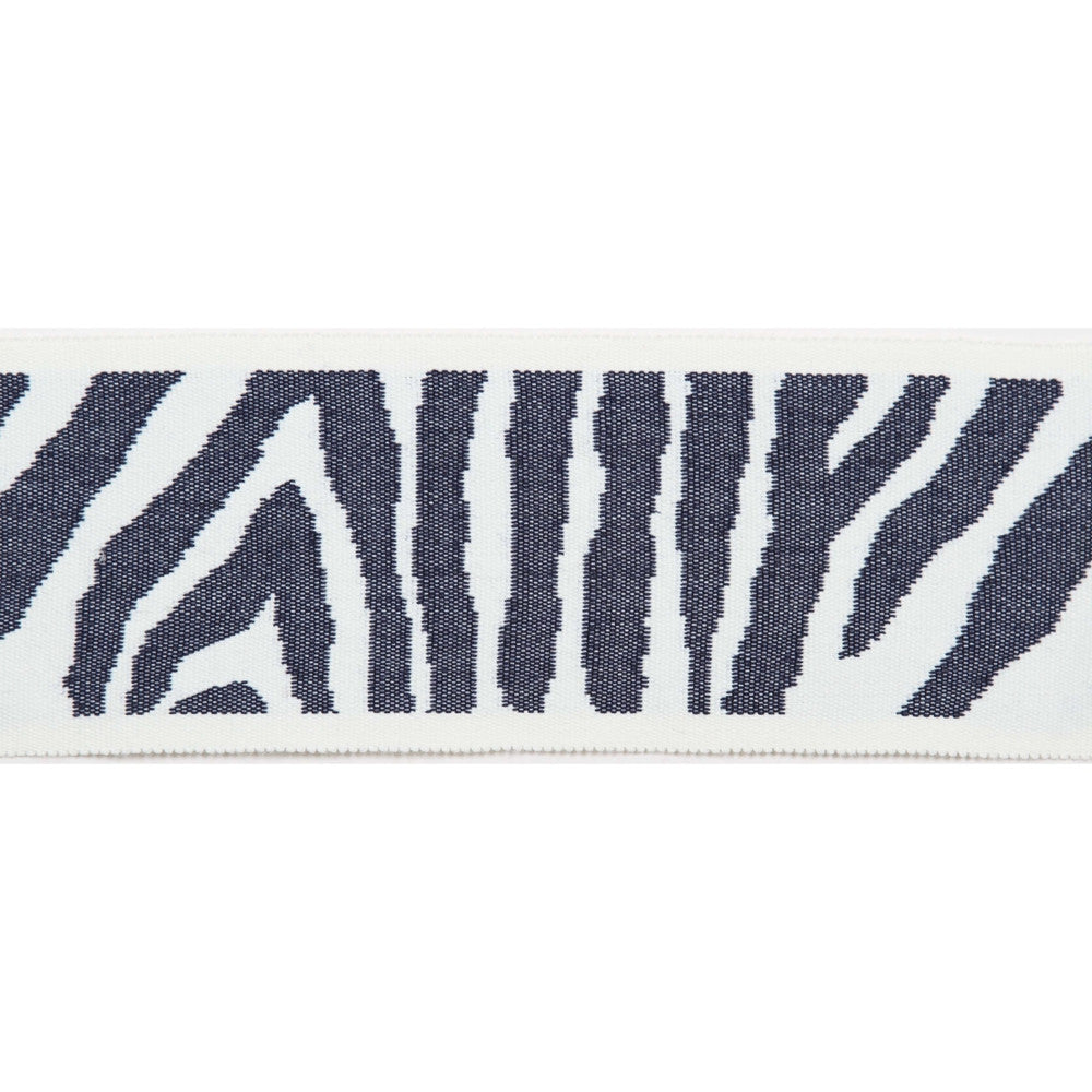 Pergola Zebra Tape Marine by Europatex Fabric Pergola 100% Solution Dyed Acrylic 3.25 inches - Fabric Carolina -