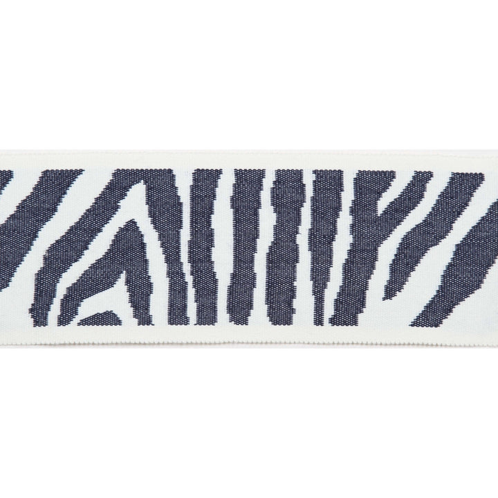 Pergola Zebra Tape Marine by Europatex Fabric Pergola 100% Solution Dyed Acrylic 3.25 inches - Fabric Carolina -
