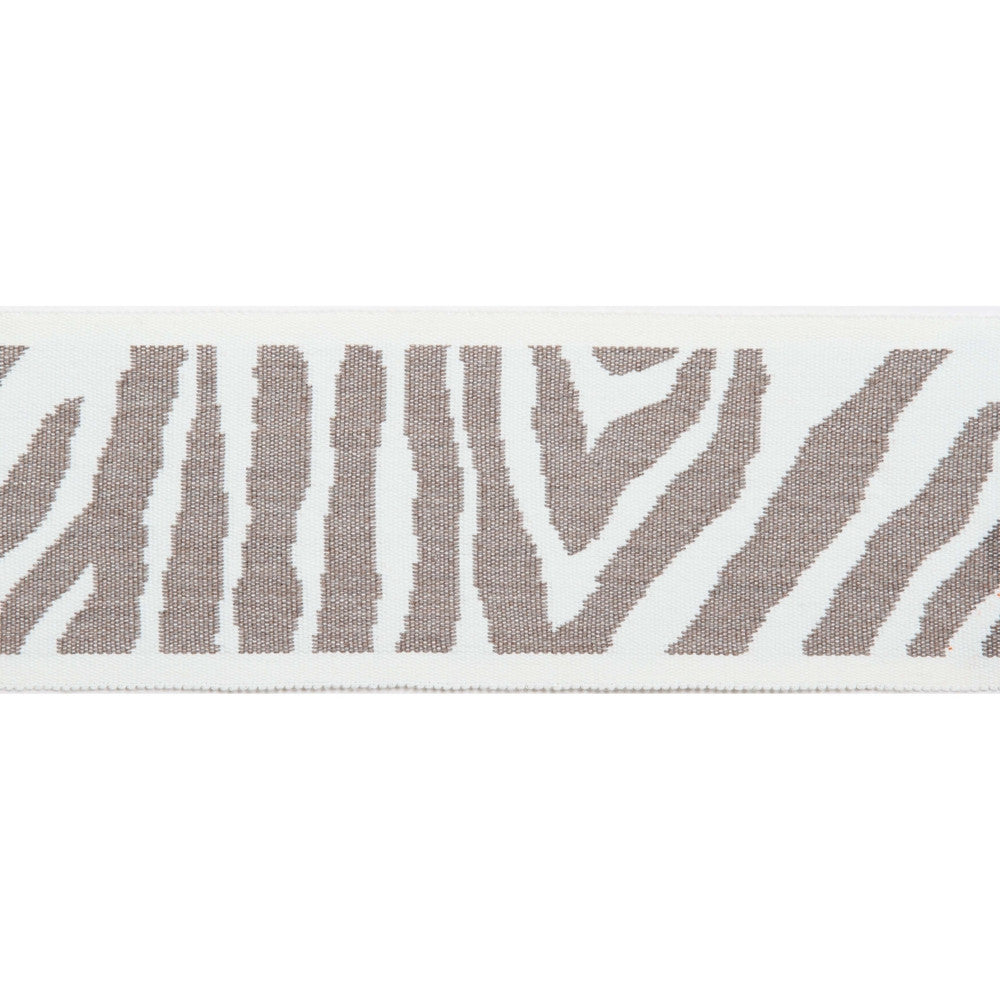 Pergola Zebra Tape Sand by Europatex Designer Fabric Pergola 100% Solution Dyed Acrylic 3.25 inches - Swanky Fabrics -