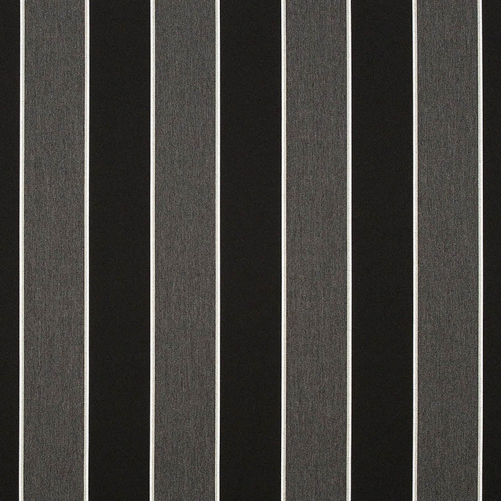 56075 Peyton Granite by Sunbrella Fabric Cushion Furniture Drapery Fabrics > Sunbrella Stripes 100% Acrylic USA or Imported 6.81" 54" - Fabric Carolina -