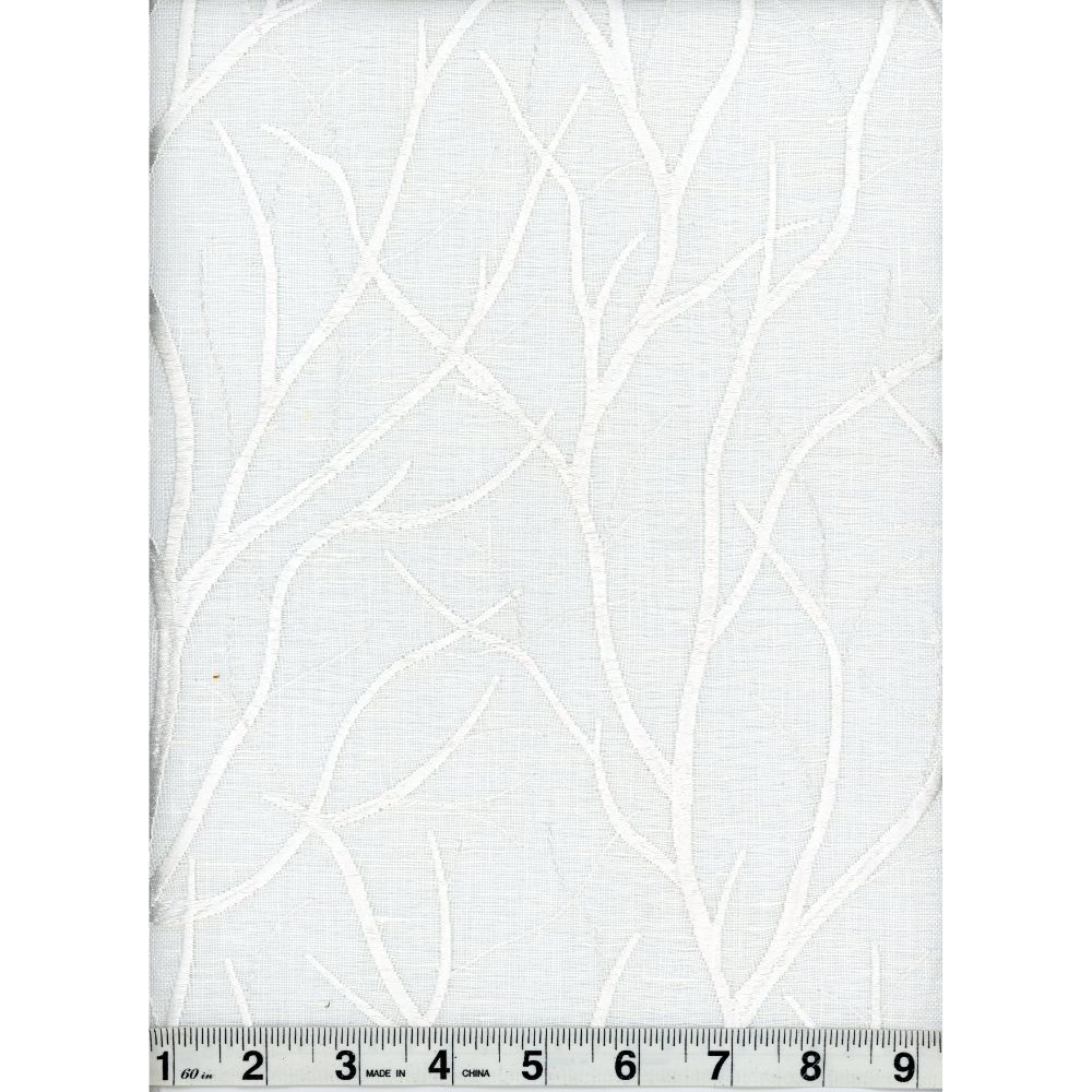Pinehurst White by Heritage Fabric - 52% Cotton 48% Rayon USA or Imported Horizontal: 27" and Vertical: 25" - Fabric Carolina -