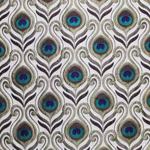 Plume Silver 5523811002 by Carole Fabric Exclusive