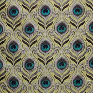 Plume Spring 5523811000 by Carole Fabric Exclusive Orchard Road 92% Viscose, 8% Polyester INDIA H: 7"V, 6-1/2"H  56" Minimum (See sample for specifics) - Fabric Carolina - Carole Exclusive