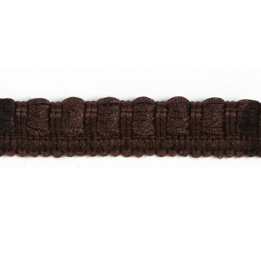 Pori - Brown by Europatex Designer Fabric Helsinki Collection 100% Polyester China See Sample Horizontal: N/A and Vertical: N/A 0.50 inches  - Swanky Fabrics -