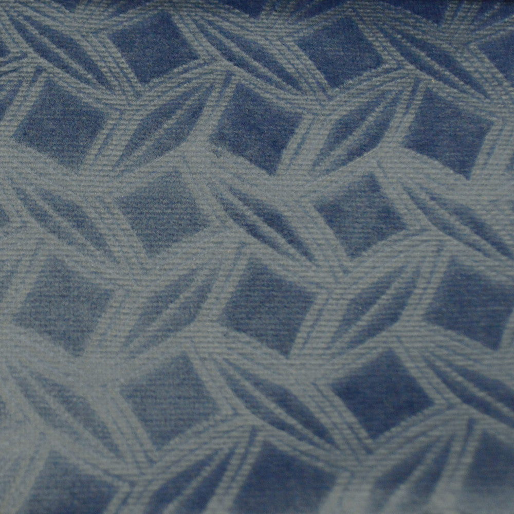 Prism Indigo by Europatex Fabric Prism 100% Polyester China 50,000 Double Rubs Horizontal: N/A and Vertical: N/A 57" - Fabric Carolina -