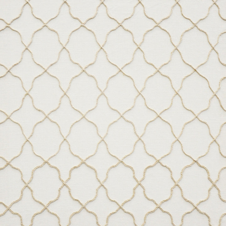 Queen Anne # 639 Ivory by Maxwell Fabric COLOR WAVES-NOMAD 65% POLYESTER/23% RAYON
12% LINEN INDIA See sample </p><p>Repeat: Horizontal: 2.6" and Vertical: 3.75" 54"EMB51.5 - Fabric Carolina -