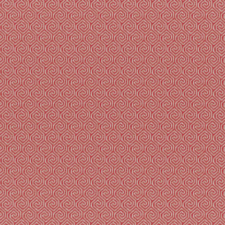 Quintero # 510 Coral by Maxwell Fabric Colorguard-Nectar 83% POLYESTER/17% COTTON INDIA V-2" H-1.3" 55.5" - Fabric Carolina -