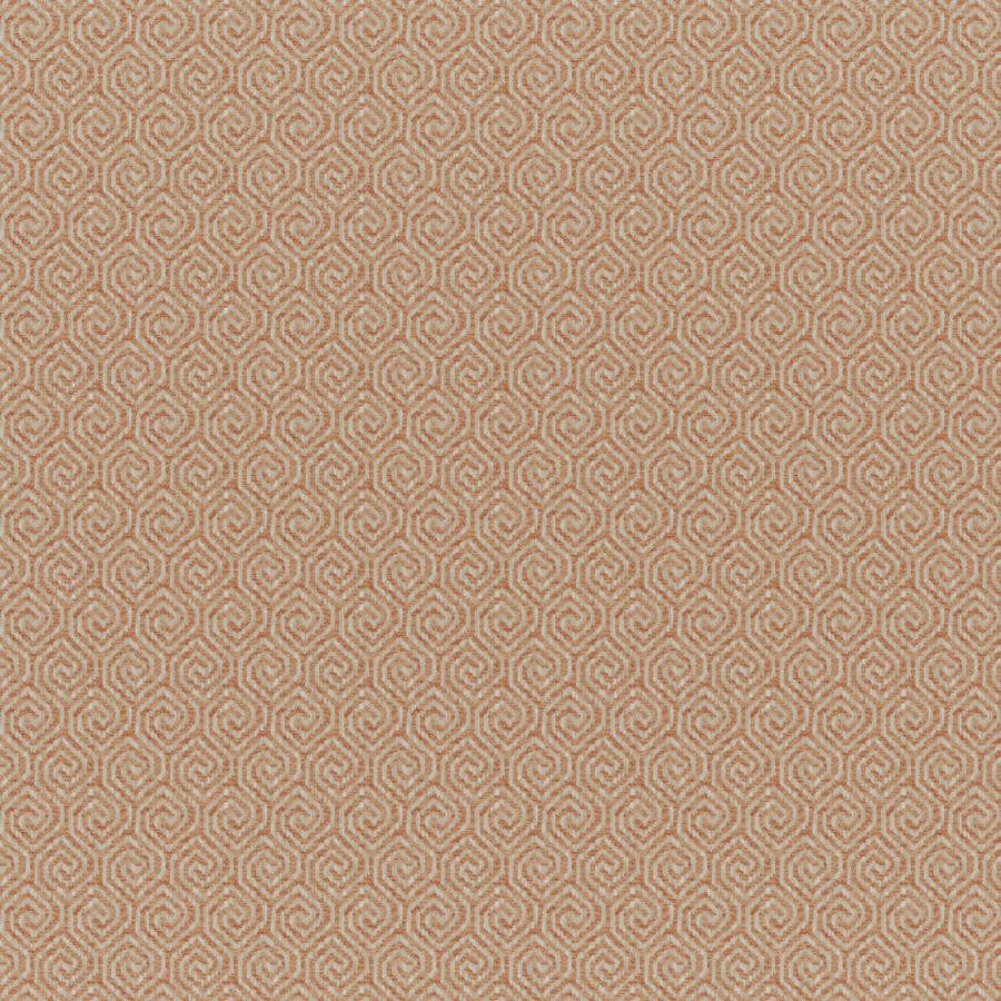 Quintero # 541 Clementine by Maxwell Fabric Colorguard-Nectar 83% POLYESTER/17% COTTON INDIA V-2" H-1.3" 55.5" - Fabric Carolina -