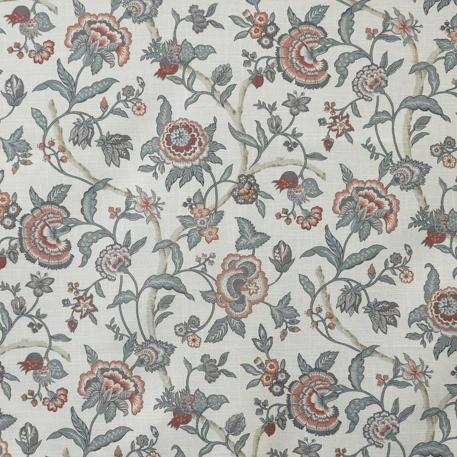Queensbury # 724 Jasper by Maxwell Designer Fabric Color Theory-Vol.Vii Lychee 100% COTTON SPAIN V-18" H-13.5" 54" - Swanky Fabrics -