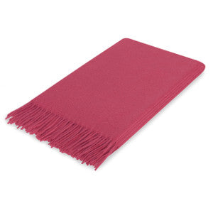 Lusuosso Cashmere Throw QR-10006.BERRY.0 by CuratedKravet